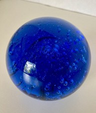 Blue bubble glass for sale  Clemson