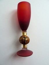 Venice glass goblet for sale  BIGGLESWADE