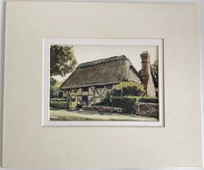 Vintage watercolour painting for sale  BIRMINGHAM