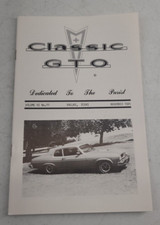 Classic gto magazine for sale  Iron River