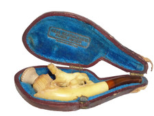 Antique cased meerschaum for sale  UK