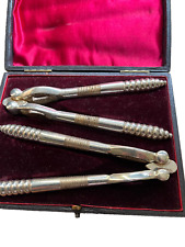 Set antique silver for sale  STRATHPEFFER