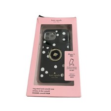 Capa Kate Spade preta e branca bolinhas iPhone 11 Pro (caixa danificada), usado comprar usado  Enviando para Brazil