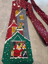 Motiv krawatte weihnachtsmann gebraucht kaufen  Wiesbaden