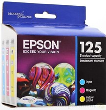 Usado, Cartucho de tinta tricolor Epson 125 (EXPIRADO) comprar usado  Enviando para Brazil
