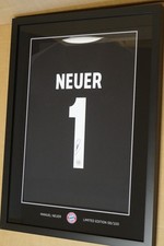 Bayern münchen trikotrahmen gebraucht kaufen  Dortmund