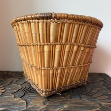 wicker waste paper bin for sale wicker waste paper bin for sale PLYMOUTH