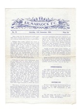 Kilmarnock v stenhousemuir for sale  KILMARNOCK