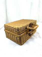 Vtg woven rattan for sale  Springfield