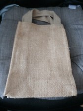 Jute tote bag for sale  BASINGSTOKE