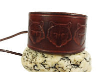 Lederarmband wolf armband gebraucht kaufen  Bergneustadt