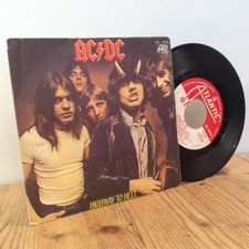 AC/DC [HIGHWAY TO HELL ~ NIGHT PROWLER] EX 1980 SPANISH 45 Atlantic comprar usado  Enviando para Brazil