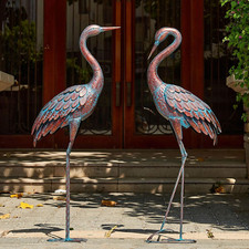 Garden crane statues d'occasion  Expédié en France