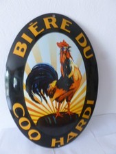 Plaque émaillée coq d'occasion  Joué-lès-Tours