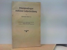 Prinzipienfragen moderner luth gebraucht kaufen  Aarbergen