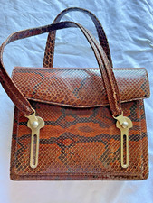 Handtasche echtleder schlangen gebraucht kaufen  Duvensee, Klinkrade, Kühsen, Labenz