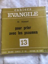 Cahiers evangile prier d'occasion  Marseille IV