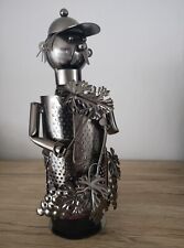 Metall weinflaschenhalter deko gebraucht kaufen  Duisburg