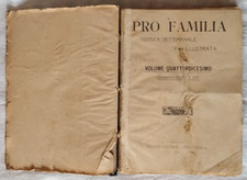 Rivista pro familia usato  Italia