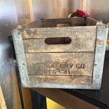 Vintage milk crate for sale  Chelsea