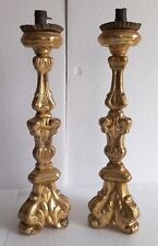 Coppia antichi candelieri usato  Crema