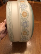 Usado, LUSTRE ANTIGO HG MCFADDIN BELLOVA LUMINÁRIA DE TETO DE VIDRO SOMBRA GLOBO comprar usado  Enviando para Brazil
