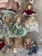 Kolekcja porcelanowych lalek – 18 sztuk, piękne, kolekcjonerskie, używany na sprzedaż  PL