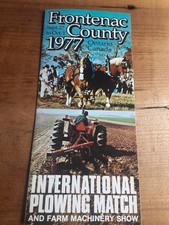 1977 International Plowing Match Farm Tractor Show Frontenac Ontario brochura comprar usado 1977 International Plowing Match Farm Tractor Show Frontenac Ontario brochura comprar usado  Enviando para Brazil