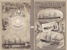 S.S. CELTIC WHITE STAR LINE SALOON PASSAGEIRO OCT 17, 1888, Liverpool para Nova York comprar usado  Enviando para Brazil