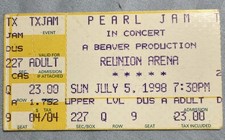 Pearl jam ticket for sale  Bedford