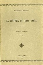 Custodia terra santa. usato  Italia