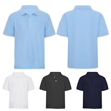 Camiseta polo infantil clássica manga curta uniforme escolar camisetas pulôver  comprar usado  Enviando para Brazil