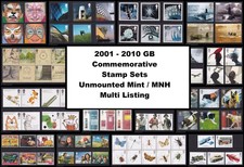Conjuntos de selos comemorativos 2001-2010 GB UM MNH - Vários anúncios comprar usado  Enviando para Brazil