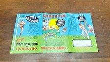 Subbuteo catalogo rugby usato  Cassina de' Pecchi