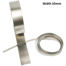Largura de 1PC de aço inoxidável 50mm 304 Folha de alumínio de Placa de fina espessura 0.02mm-1mm comprar usado  Enviando para Brazil