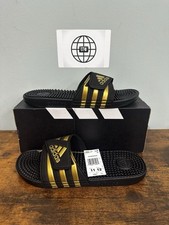 Slides de massagem ADIDAS ADISSAGE PRETO/DOURADO METÁLICO EG6517 NOVO COM ETIQUETAS MASCULINO 11 NOVO NA CAIXA comprar usado  Enviando para Brazil
