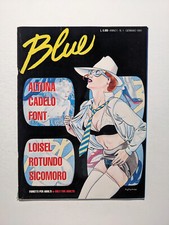 Azul #1 1991 Italiano Massimo Rotundo Silvio Cadelo Alfonso Fonte Loisel comprar usado  Enviando para Brazil