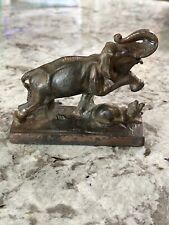 Antique elephant fighting for sale  Pinon Hills