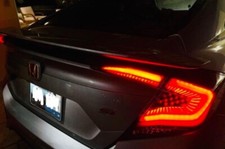 Par para 2016-2021 Honda Civic 10ª Geração Sedan Luzes Traseiras de LED Lâmpadas de Freio comprar usado  Enviando para Brazil
