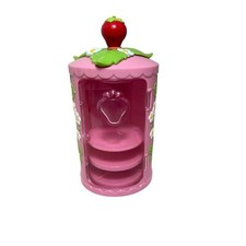 Mobília de armário rotativo morango shortcake 2 cabides para boneca 7,5", usado comprar usado  Enviando para Brazil
