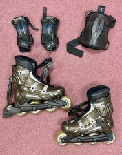 RollerBlade Triforce Viablade Parkway em Ouro, Tamanho M 24.5 comprar usado  Enviando para Brazil