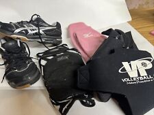 Lote de zapatos de voleibol ASICS gel para cancha de cohetes para mujer 9,5 rodilleras voleibol pal segunda mano  Embacar hacia Argentina