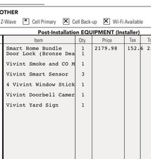Vivint security system for sale  Albuquerque