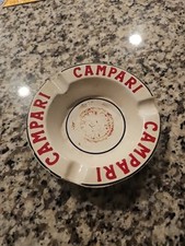 Usado, Cinzeiro de cerâmica vintage Campari Itália meados do século década de 1970 RARO comprar usado  Enviando para Brazil