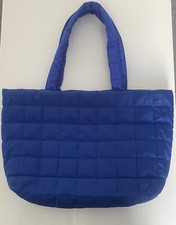Blue quilted grab for sale  SALTASH