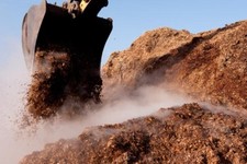 Organic shredded composted for sale  PETERSFIELD