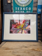 Stargazer lily abstract for sale  BOURNE