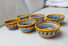 Coppetta ceramica volpi usato  Italia