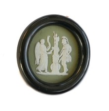 Wedgwood green jasperware for sale  WETHERBY