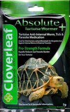 Cloverleaf Absolute Tortoise Wormer Plus 5g Pro Strength Worming Treatment. comprar usado  Enviando para Brazil